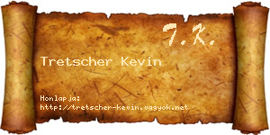 Tretscher Kevin névjegykártya